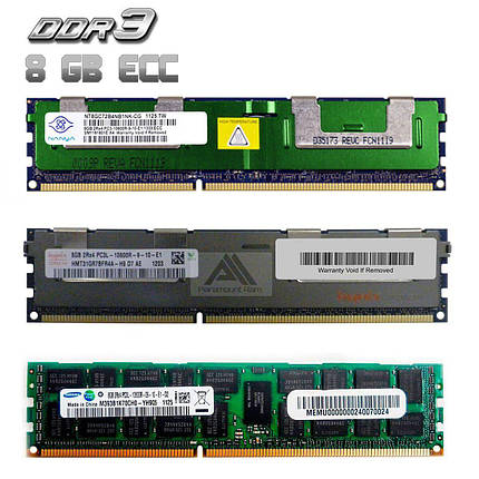 Серверна оперативна пам'ять / 8 GB / 2Rx4 PC3L-10600R / DDR3 ECC / 1333 MHz, фото 2