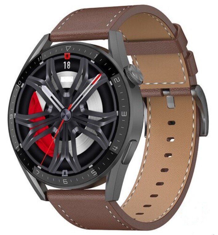Чоловічий розумний годинник Smart DT3 Max Brown, фото 1