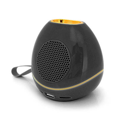 Колонка YS8 Bluetooth 4.1 до 10m, 1х3W, 4Ω, 400mAh, ≥90dB, TF card/USB, DC 5V, Black, фото 1