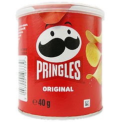 Чіпси класичні Прінглс Pringles original 40g 12шт/ящ (Код: 00-00012463)
