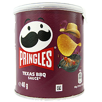 Чипси барбекю Прінглс Pringles barbecue 40g 12шт/ящ (Код: 00-00012462)