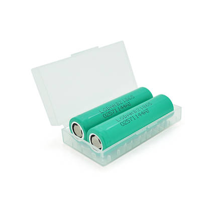 Акумулятор 18650 Li-Ion LG LGDBHB21865, 1300mAh, 30A, 4.2 / 3.7 / 2.5V, GREEN, PVC BOX, фото 1