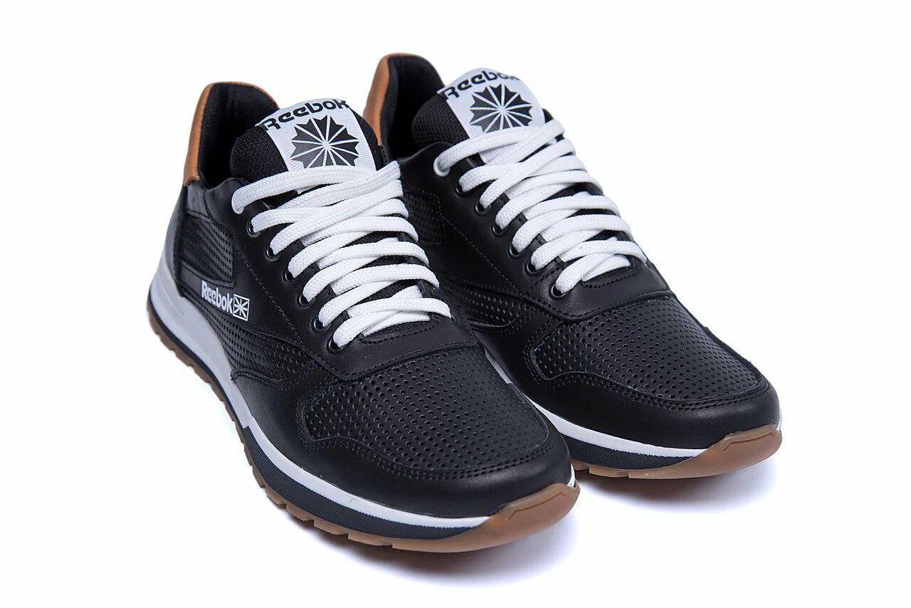 Мужские Летние Кроссовки Reebok Classic Black, Мужские Кроссовки для ...