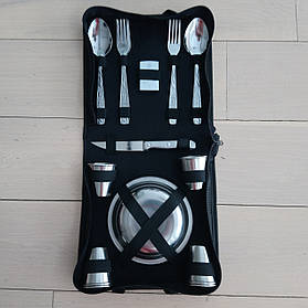Набір посуду для пікніка на 6 персон у сумці "Компакт-6"