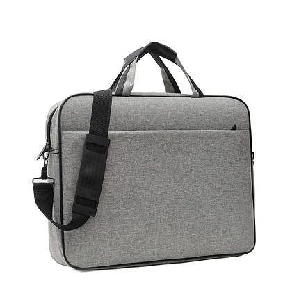 Сумка для ноутбука Ritar 15.6" джинсова тканина, Gray Q90, фото 1