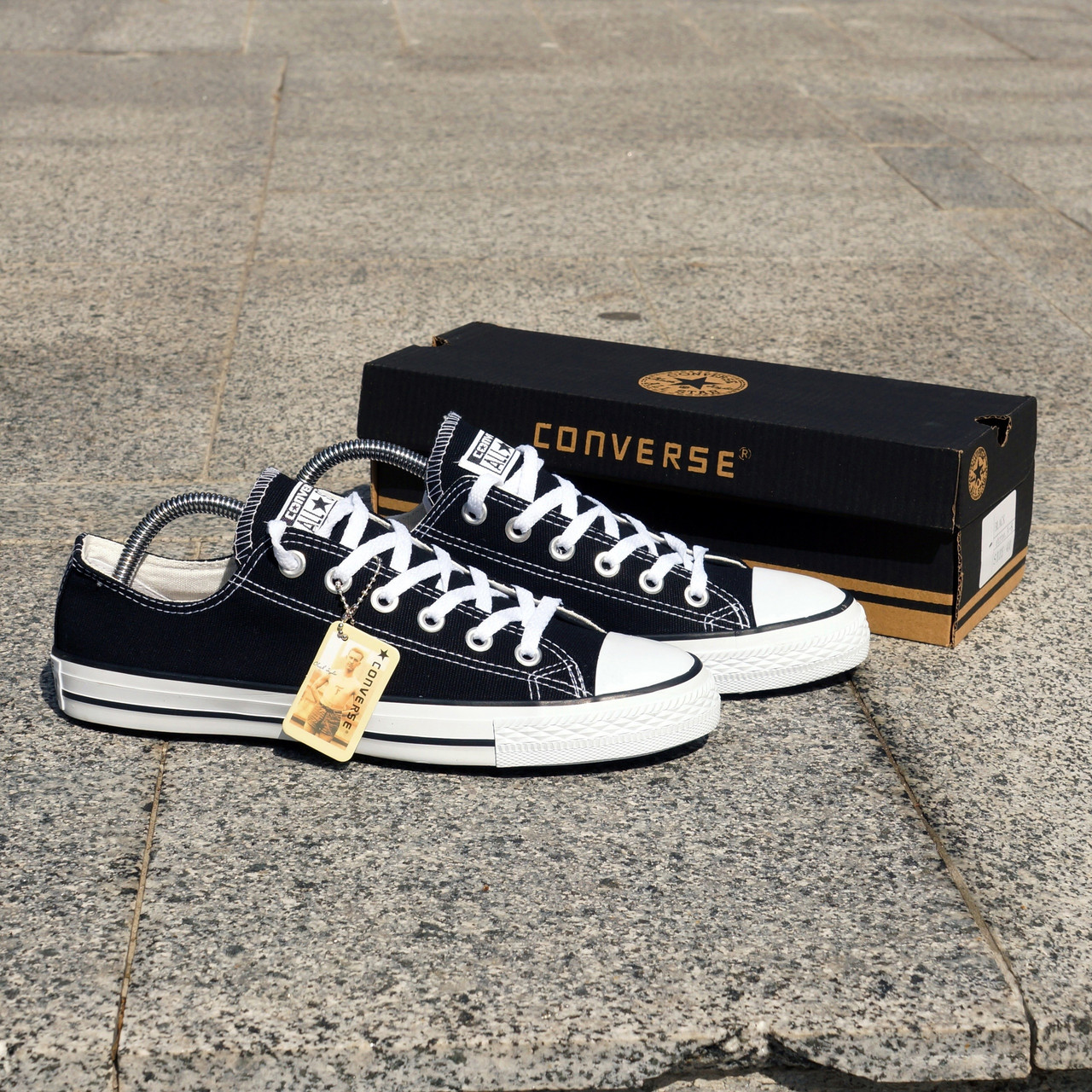 РОЗПРОДАЖ! Жіночі кеди Converse чорні 36 22.5 см