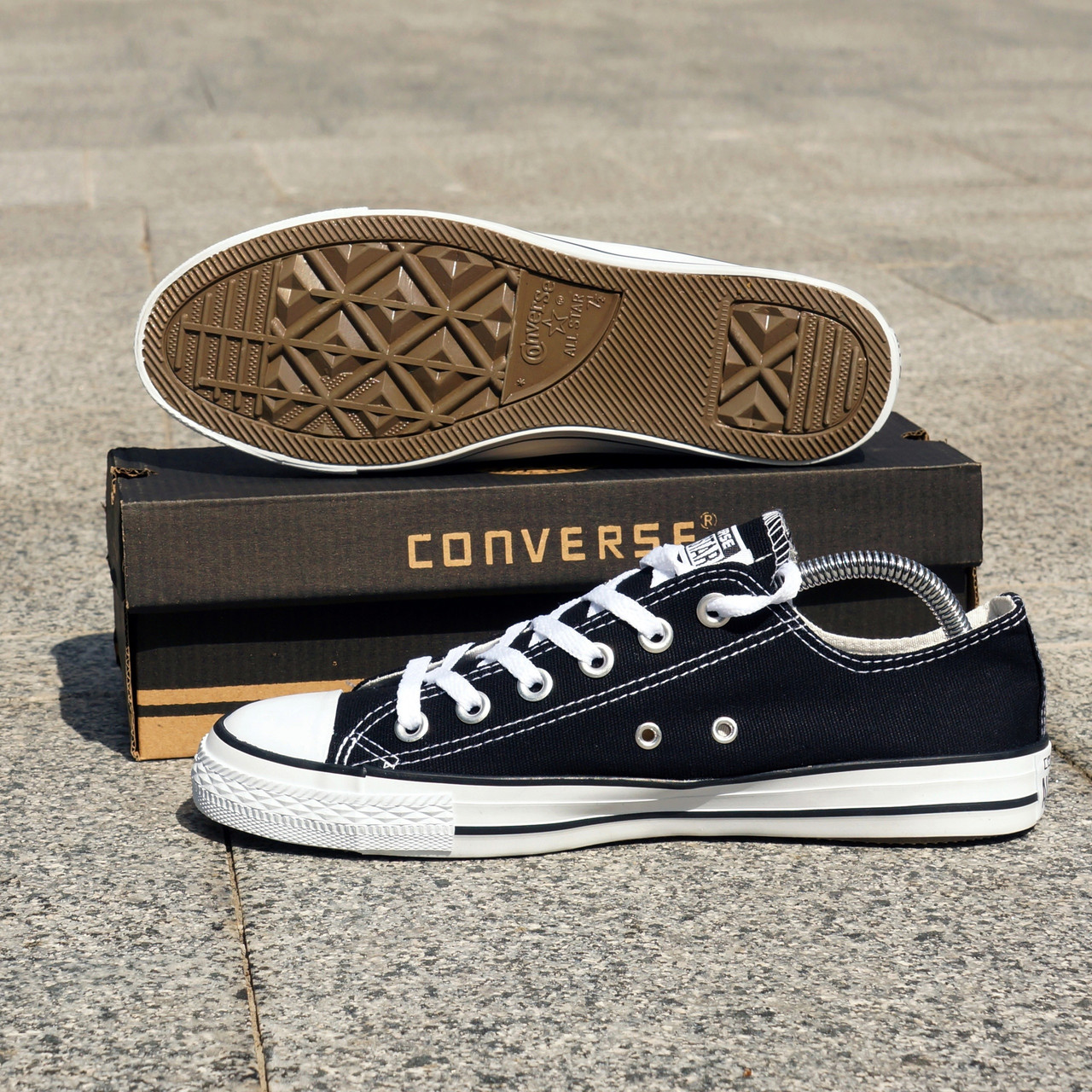 РОЗПРОДАЖ! Жіночі кеди Converse чорні