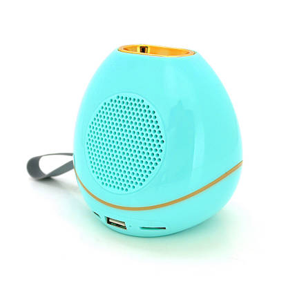 Колонка YS8 Bluetooth 4.1 до 10m, 1х3W, 4Ω, 400mAh, ≥90dB, TF card/USB, DC 5V, Blue, фото 1