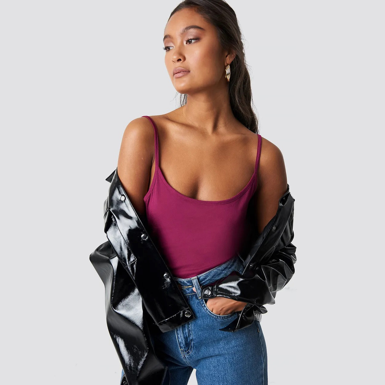 Жіноча майка, розмір M, колір фуксія