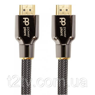 Кабель мультимедійний HDMI to HDMI 5.0m 2.1V, Ultra HD 8K, eARC, 28AWG PowerPlant (CA913220)
