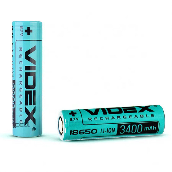 Акумулятор Videx 18650 3400mAh Li-Ion 3.7V