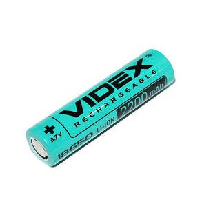 Акумулятор Videx 18650 2200mAh Li-ion 3.7V, фото 2