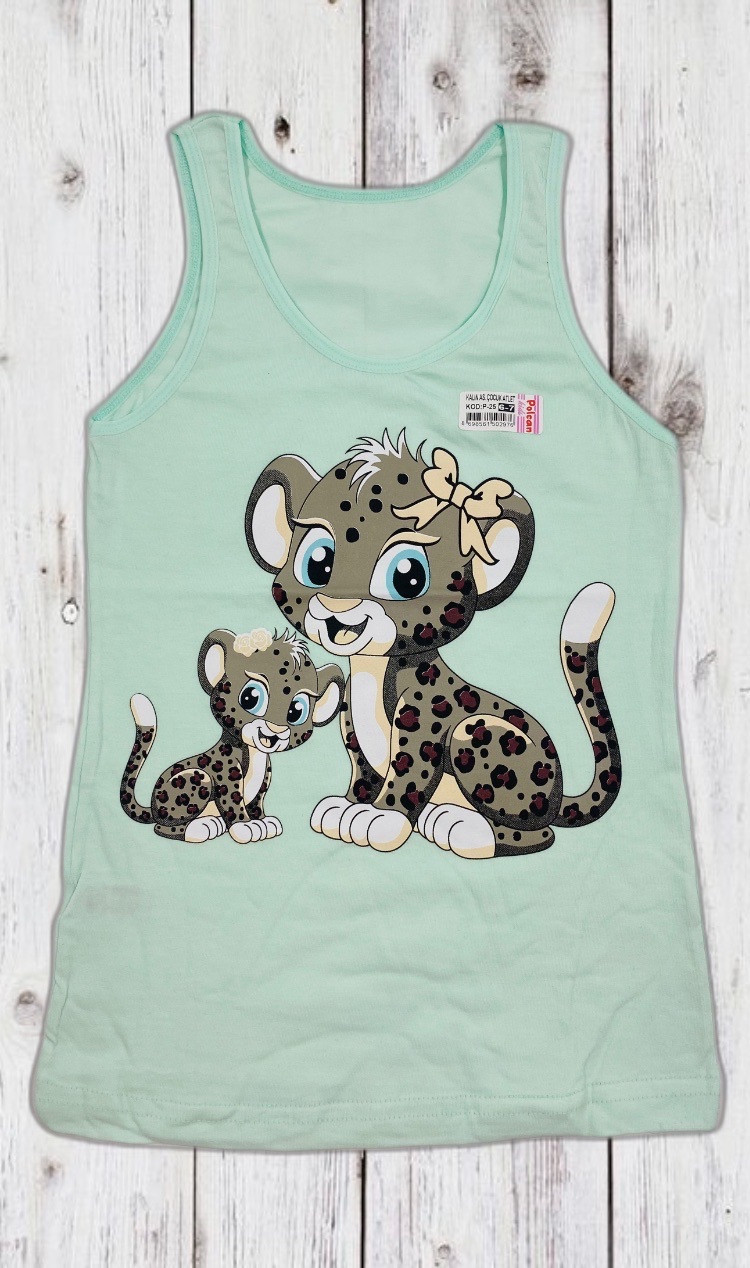 Майка дитяча бавовна Туреччина 8-9 років (6 шт.), фото 1