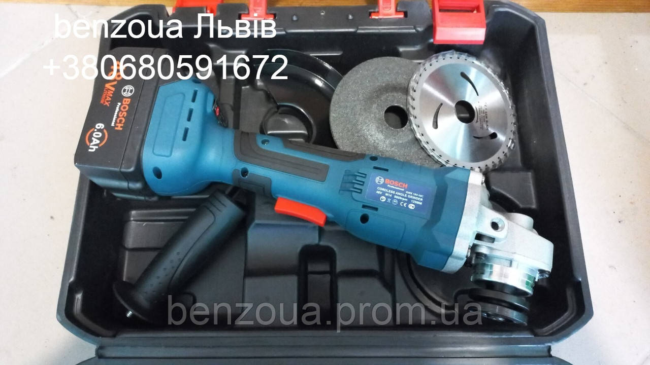 Акумуляторна болгарка БОШ Bosch GWS 18-125 V-Li Professional Каркас