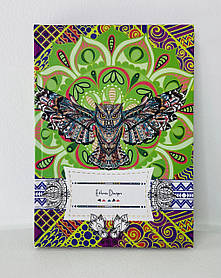 Зошит А5 144 аркушів Чистий аркуш Тверда обкладинка ТП-72 9899Ф Рюкзачок Україна