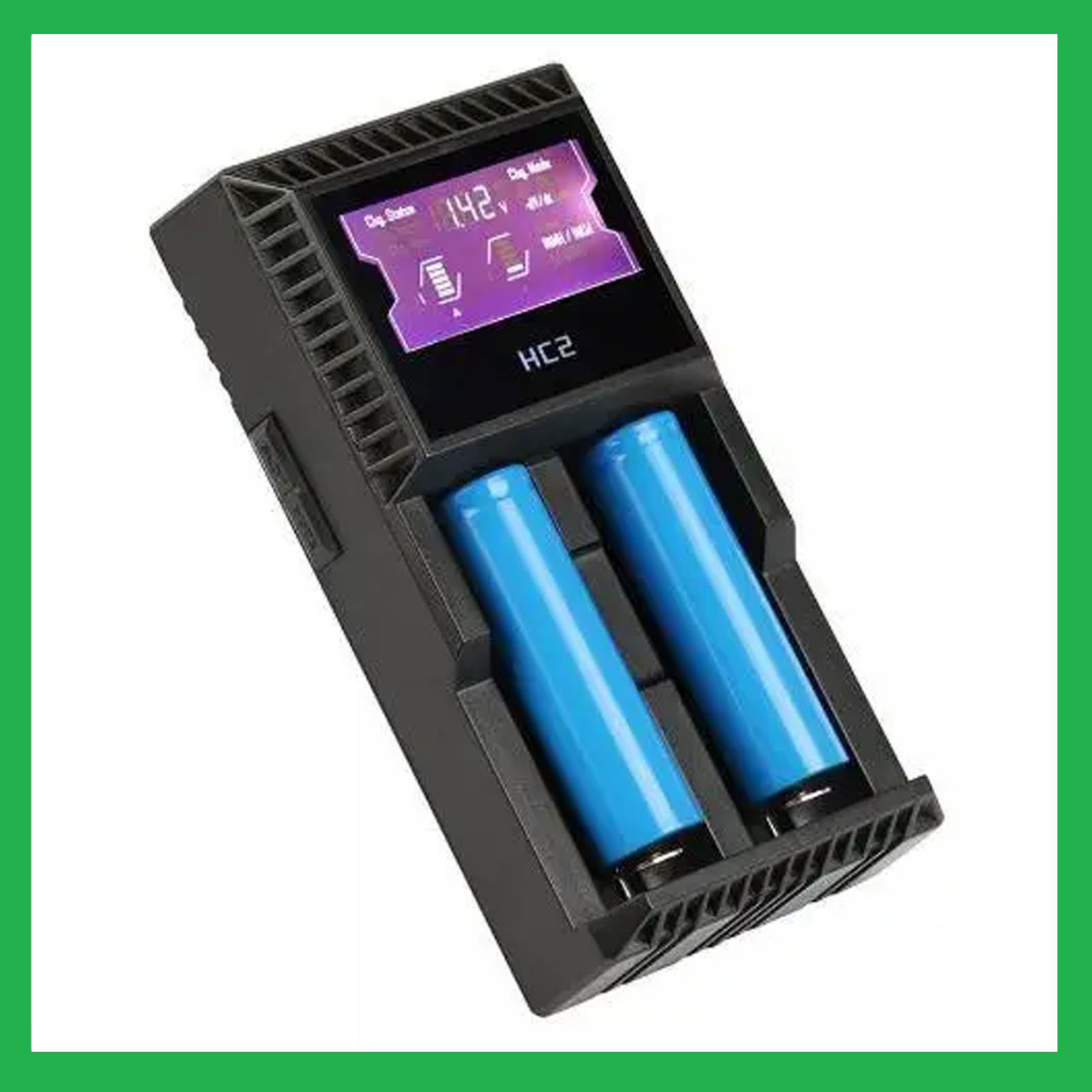 Зарядное устройство для 2 аккумуляторных батарей HC2 -  по лучшей .