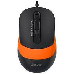 Миша A4Tech FM10 Black/Orange USB