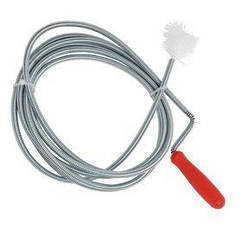 Трос для чищення труб 6 мм*3 м, наконечник: рифлений дріт INTERTOOL HP-1005
