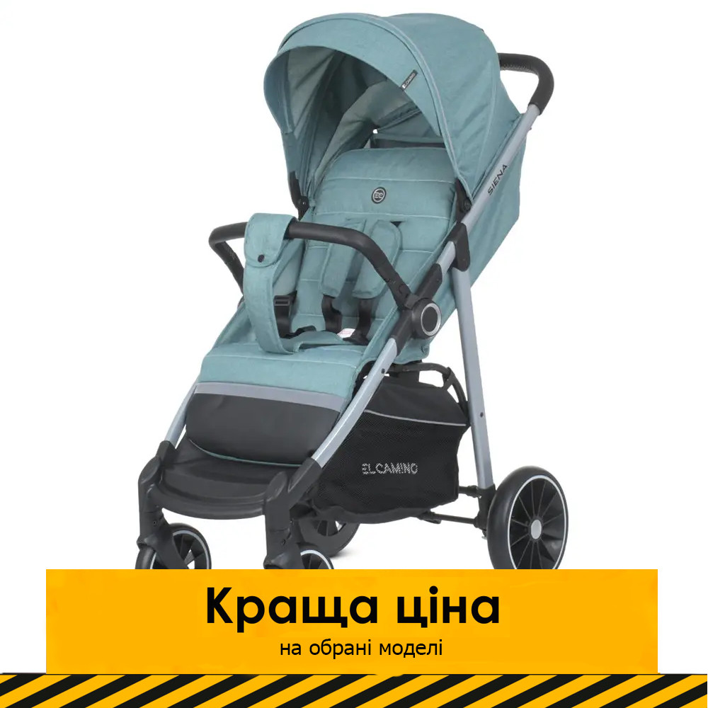 Дитяча коляска El Camino SIENA ME 1095 Cloud Blue М'ятний