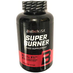 Жироспалювач Biotech USA Super Burner (120 таблеток.)