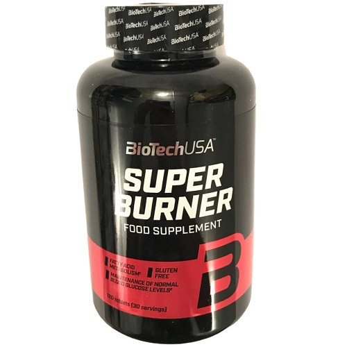 Жироспалювач Biotech USA Super Burner (120 таблеток.)