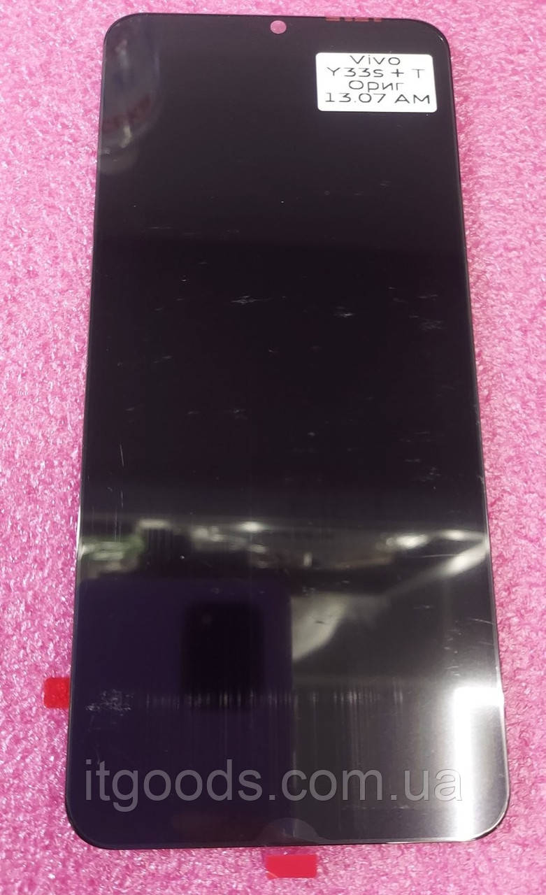 Дисплей (модуль) + тачскрін (сенсор) для Vivo Y33s | V2109 (чорний колір, Original (PRC)