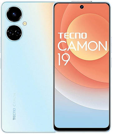 Смартфон Tecno Camon 19 (CI6n) 6/128Gb NFC Salt White UA UCRF Гарантія 13 міс., фото 2