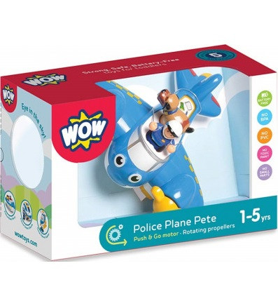 Поліцейський літак Піт WOW Toys