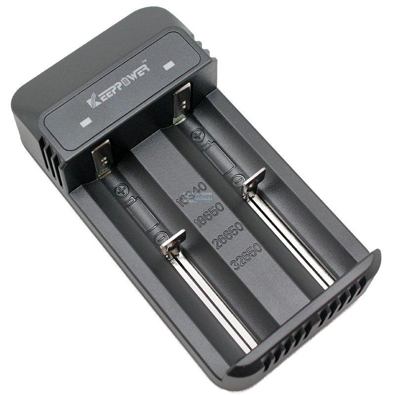 Зарядний пристрій KeepPower C2 на 2 слоти, фото 1