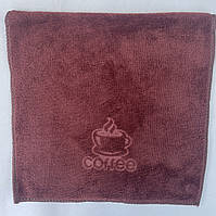 Кухонний текстиль IDEA HOME Рушник 25*50см, мікроф. Coffee chocolate
