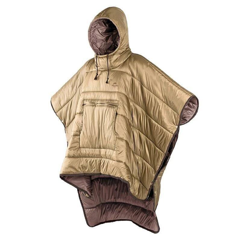 Спальний мішок-пончо Naturehike Hollow cotton NH18D010-P bronze