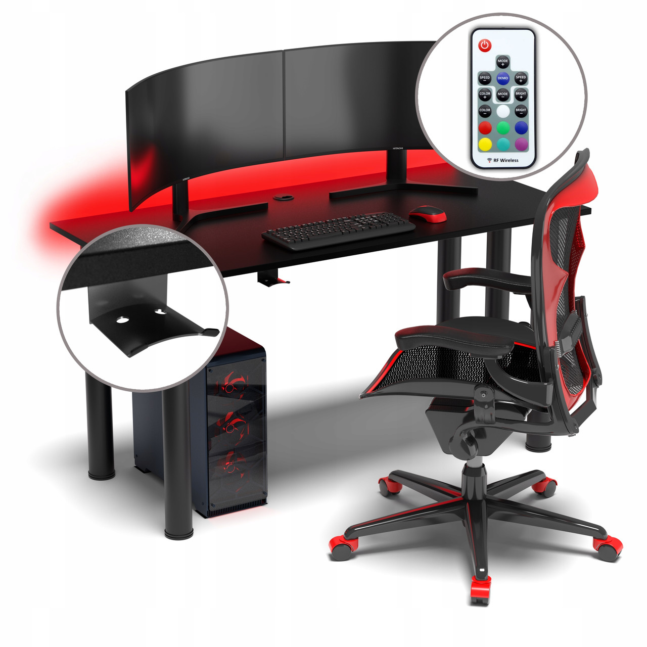 Комп'ютерний стіл Gamet 135 x 75 x 65 см