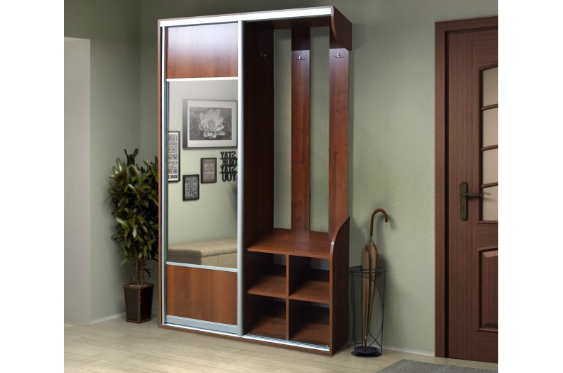 Вітальня-купе Бриз Ш1200*В2250*Г400 горіх екко, фото 1