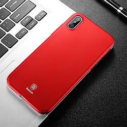 Чехол Baseus Thin Series for iPhone X (ZB09) Red