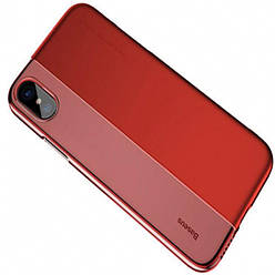Чехол Baseus for iPhone X (RY09) Red