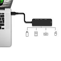 USB-хаб XoKo AC-400 Type-C to HDMI+USB 3.0+USB 2.0+Micro USB