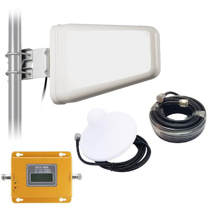УСИЛИТЕЛЬ СИГНАЛА DCS 4G LTE 1800 МГц Мобильной связи Репитер для ...