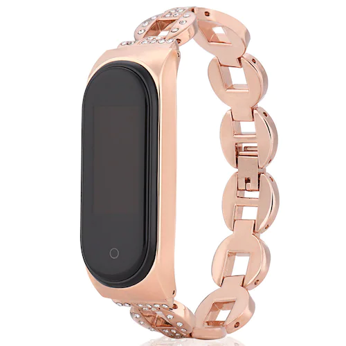 Ремешок XOKO Buckle для Xiaomi Mi band 5 Rose Gold