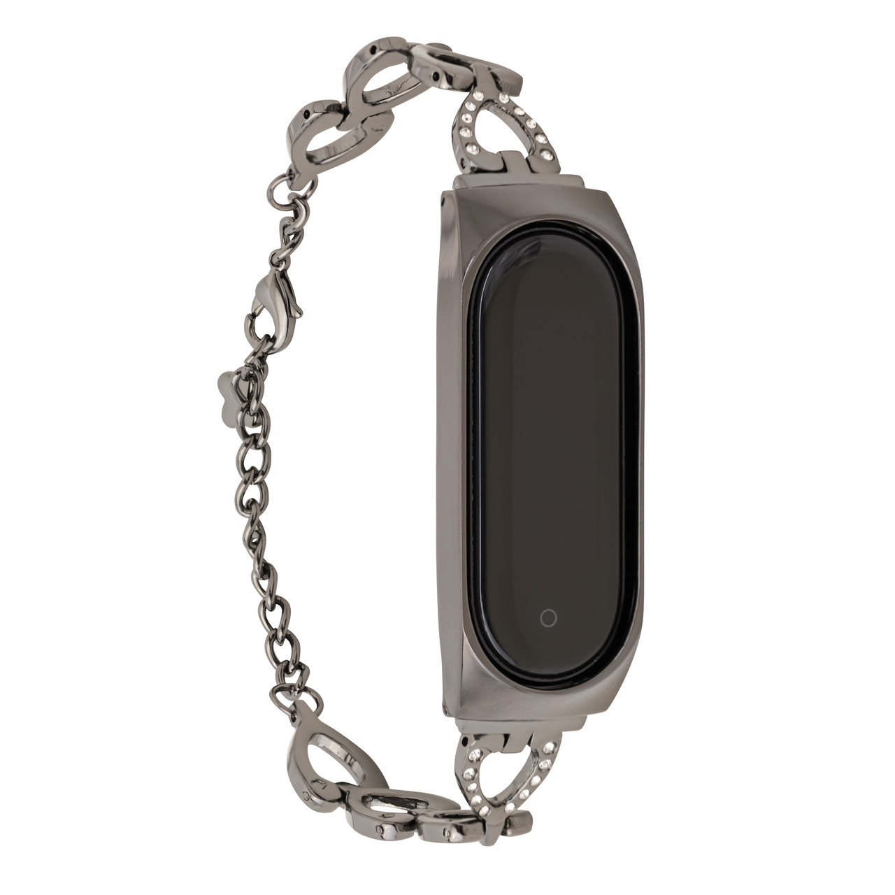Ремешок ХоКо Metal Premium Band для Xiaomi Mi Band 5/6 Heart Black