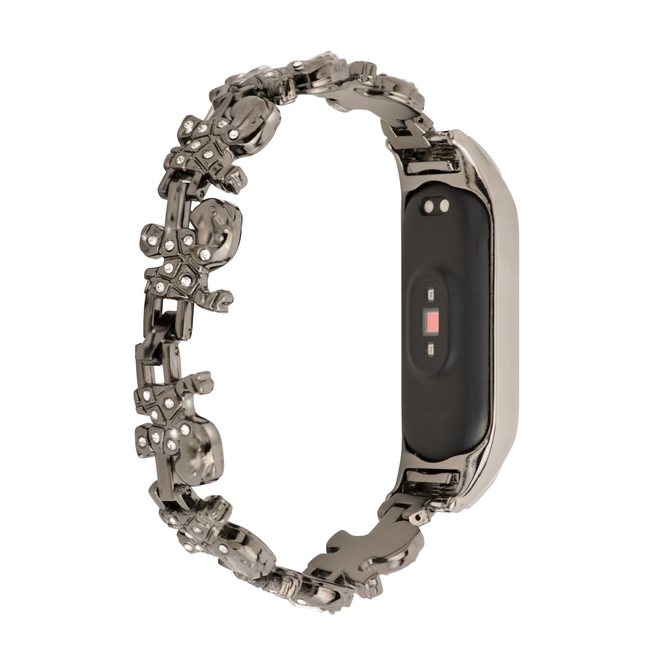 Ремешок ХоКо Metal Premium Band для Xiaomi Mi Band 5/6 Crystal Black