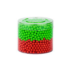 Додаткові кульки до аквамозаїки ХОКО Mix 2 Color Green/Red (150 грам)