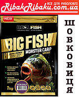 Прикормка для рыбалки Real Fish Big Fish Monster Carp "Шелковица", 1кг