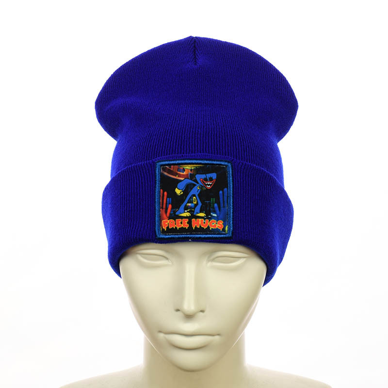 Шапка з нашивкою  "Huggy Wuggy"  електрик