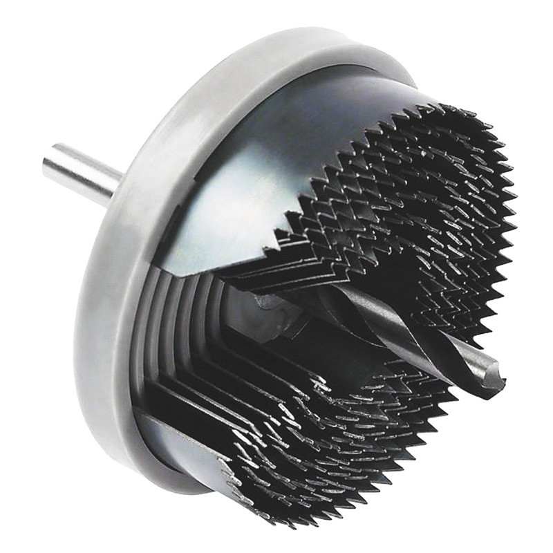 Набір фрез для гіпсокартону 1" 26-63мм 7шт Mastertool 12-2568, фото 1