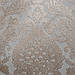 Комплект штор из золотистого жаккарда, в классическом стиле, тюль крем с рисунком, фото 4