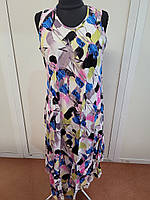 Сарафан для жінок "ламбада". літній штапель. модель із натуральної тканини — штапель