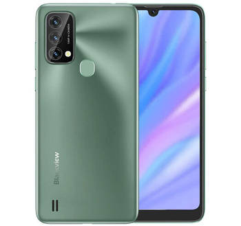 Смартфон Blackview A50 3/64 GB Green, 2sim, екран 6.01" IPS, 4G, 13+0, 3+0,3/5 Мп, 4280 mAh, Android 11