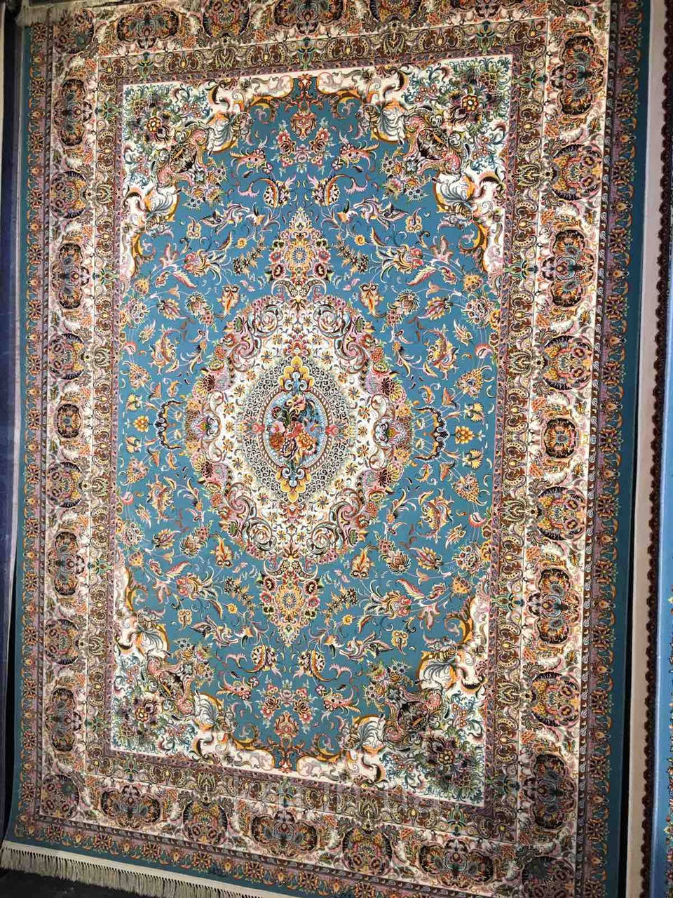 ИРАНСКИЙ КОВЕР TABRIZ BLUE