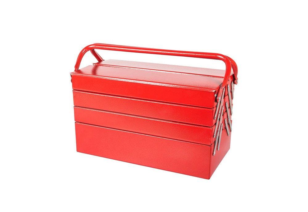 Скринька металева 440мм 7 відділень Mastertool 79-4307, фото 1