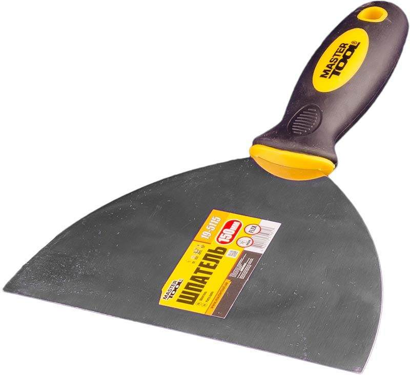 Шпатель flex 150мм tpr ручка Mastertool 19-5115, фото 1